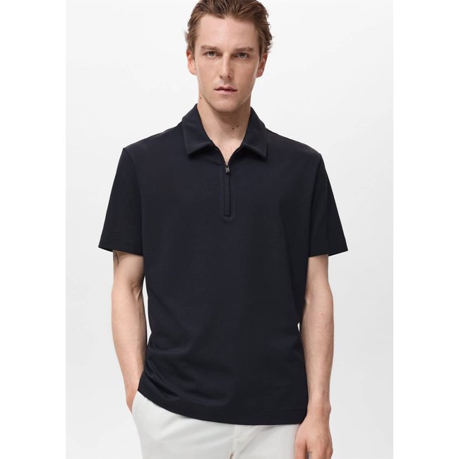 Polo col zippé - MANGO MAN