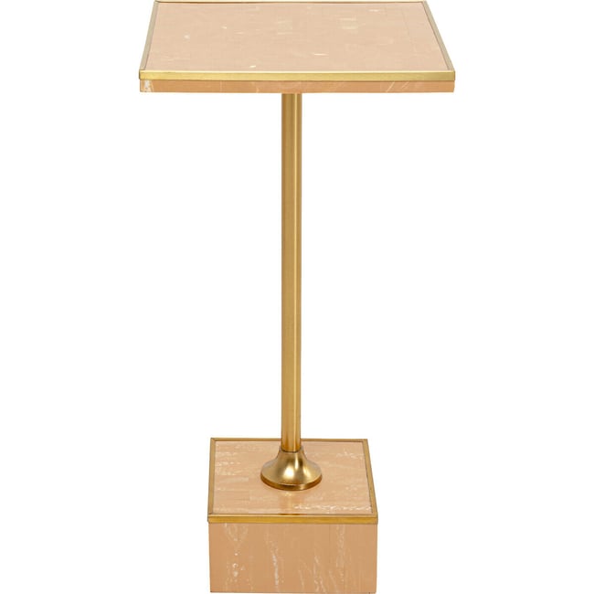 Table d appoint Mounty 25x25cm marron <span itemprop=