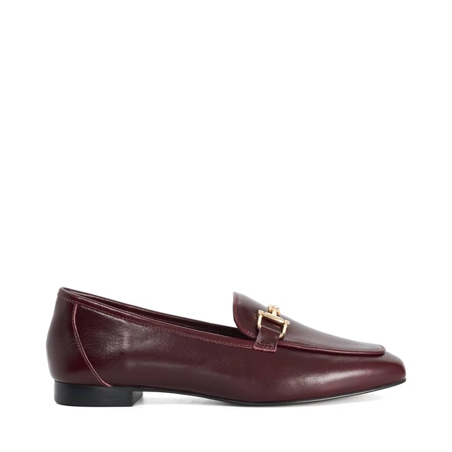 Mocassins à détails métalliques - Wide Fit GRAINED - DUNE LONDON