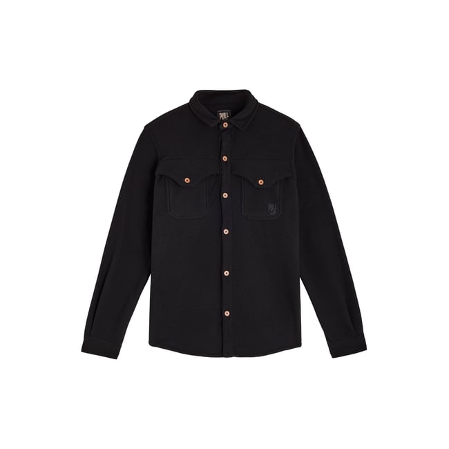 SURCHEMISE POLAIRE BLACK noir <span itemprop=