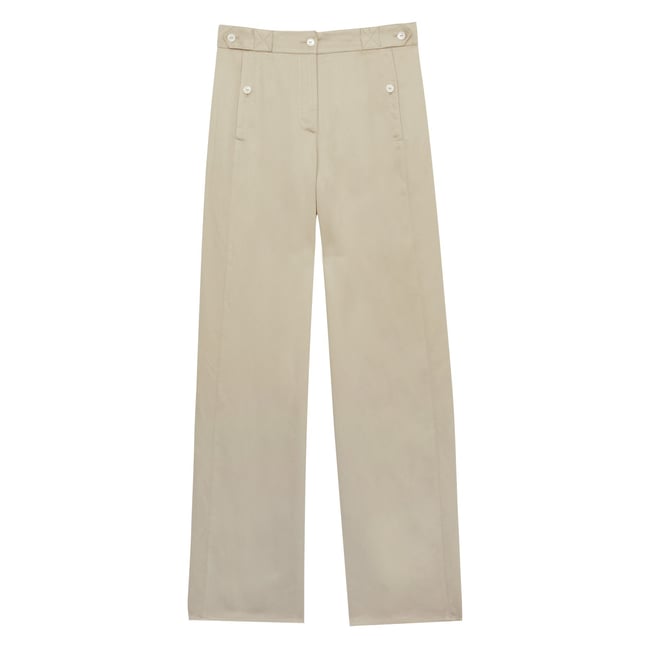 Pantalon à pinces Piotr mélangé doré light gold <span itemprop=