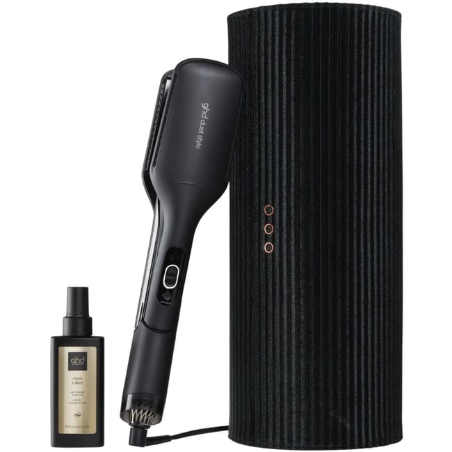 Lisseur séchant Duet Style 2-en-1 sur cheveux mouillés ou secs, anti-frisottis - GHD