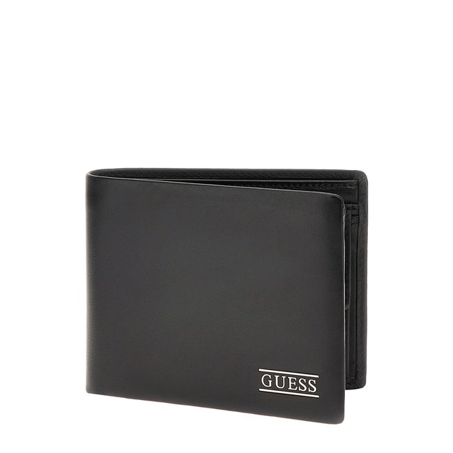 Portefeuille New Boston Cuir Véritable - GUESS