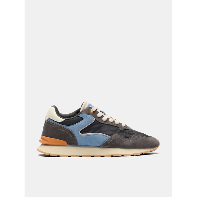 City Chroma Anthracite Mixed-Material Trainers, grey, HOFF