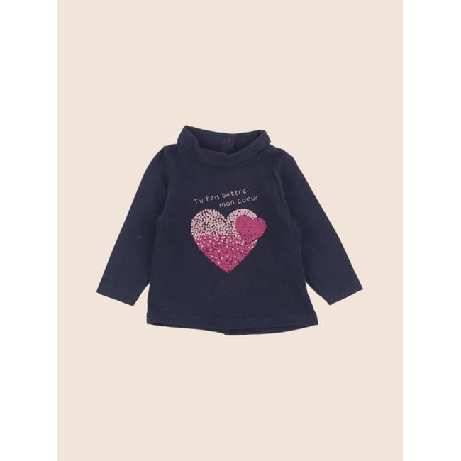 Tee-shirt - Très bon état bleu <span itemprop=
