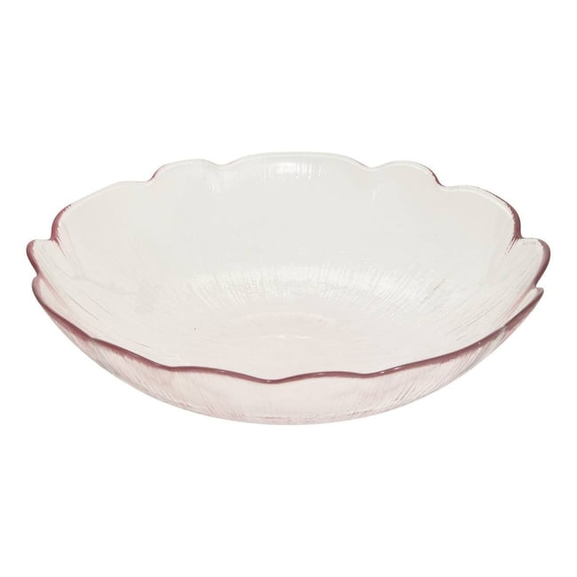 Saladier 26cm FLEUR DE ROSE Couleur rose <span itemprop=