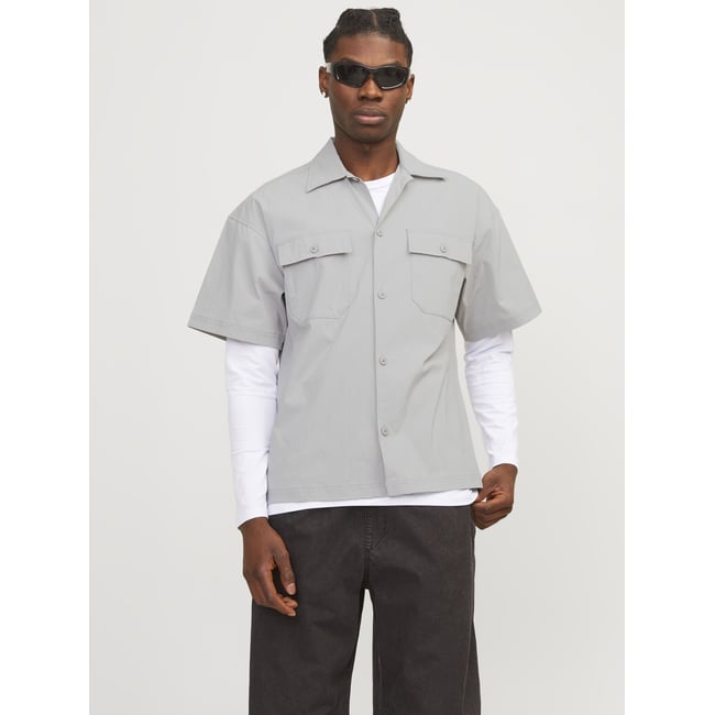Chemise Chemise Relaxed Fit high-rise <span itemprop=