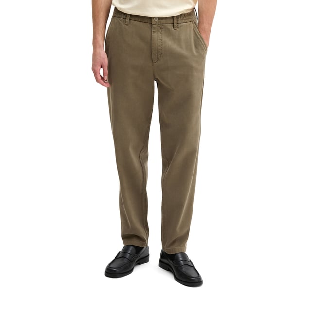 Chino modèle Belsbo Jogger relaxed en TENCEL™Lyocell et coton bio - MARC O'POLO