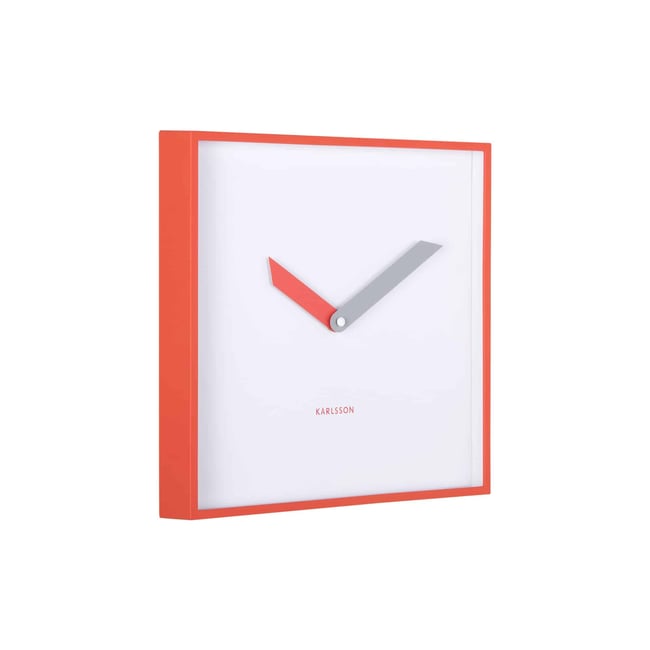 Horloge Murale Plastique COOL RETRO CUADRADO - KARLSSON
