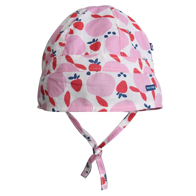 Chapeau voile carmen blanc <span itemprop=