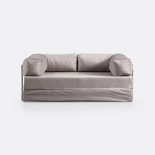 Диван-кровать двухместный ViaCon / Виа Кон бежевый SO'HOME