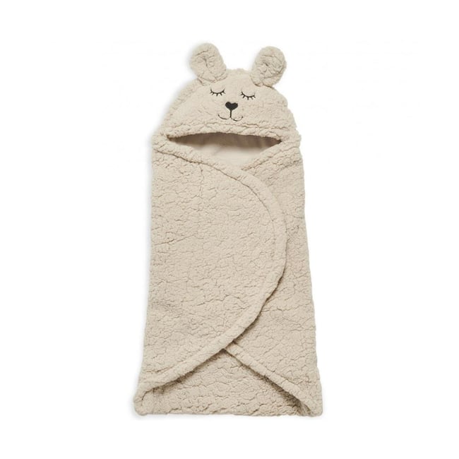 Couverture nomade Bunny beige <span itemprop=