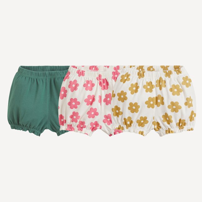 Комплект из трех шаровар разноцветный LA REDOUTE COLLECTIONS