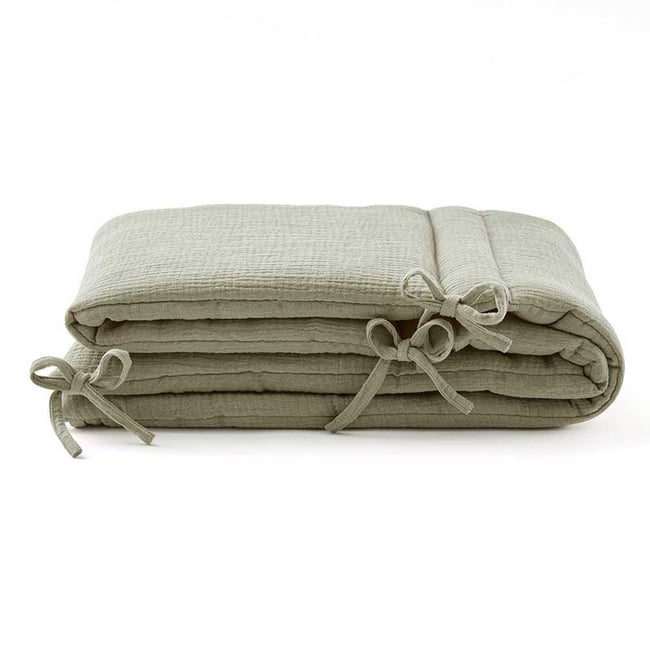 Tour de lit gaze de coton - LES ESSENTIELS - COCOEKO