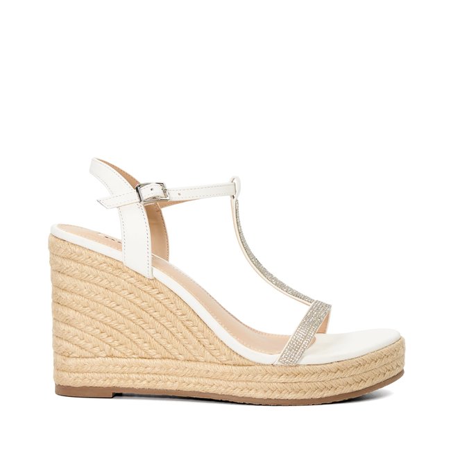 Sandales compensées à strass - KITTEN - DUNE LONDON