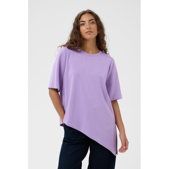 T-shirt violet tulip <span itemprop=