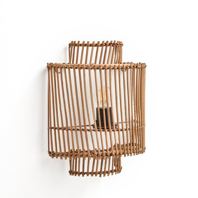 Haya Rattan Wall Light natural LA REDOUTE INTERIEURS