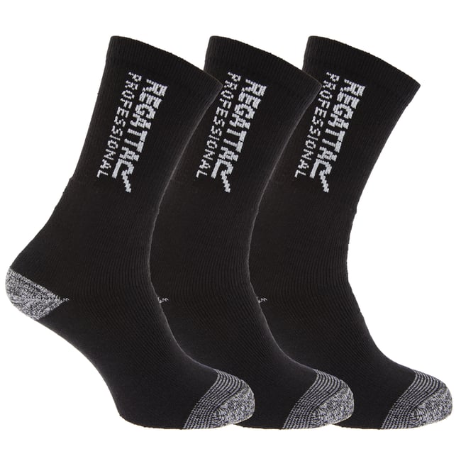 Chaussettes de travail noir <span itemprop=