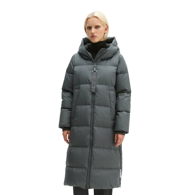 Manteau à capuche matelassé en duvet, coupe régulière à partir de matériaux recyclés - MARC O'POLO