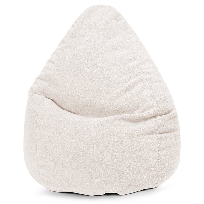 Pouf poire d'intérieur WOOLLY XXL Couleur multicolor <span itemprop=