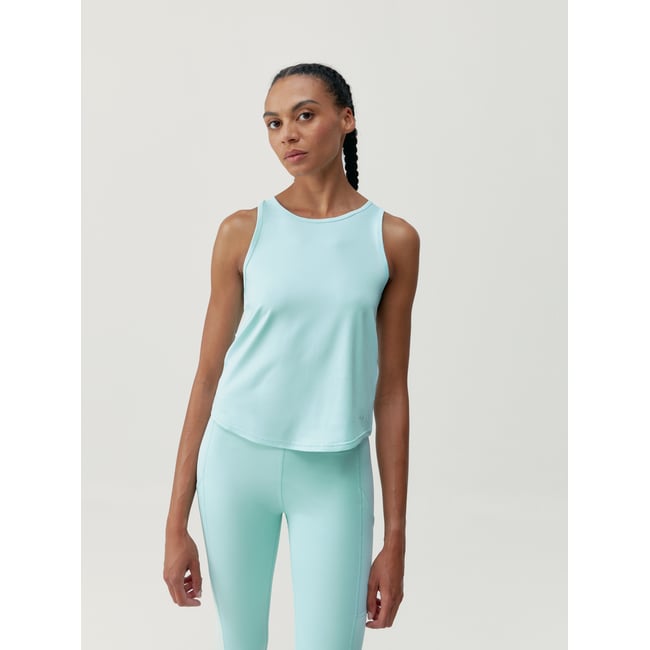 T-Shirt de sport Performance sans manches DAILA bleu clair <span itemprop=