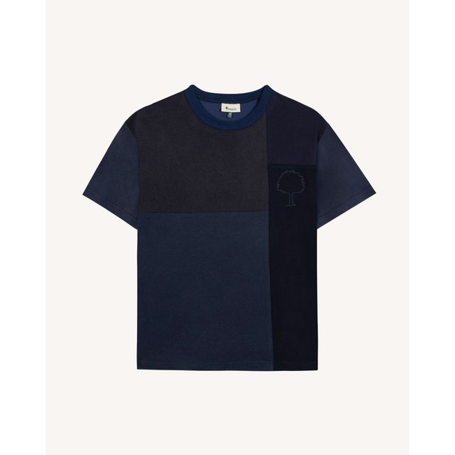T-shirt LUGNY UP LUGNY UP bleu marine <span itemprop=