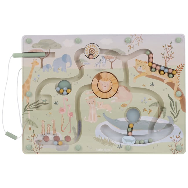 Labyrinthe magnétique vert, multicolore <span itemprop=