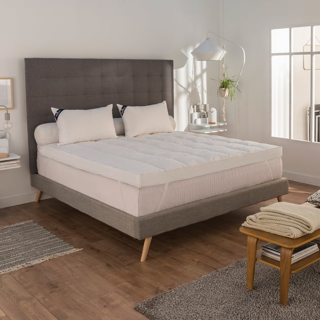 Surconfort de Matelas Haut Luxe Pro Couleur blanc <span itemprop=