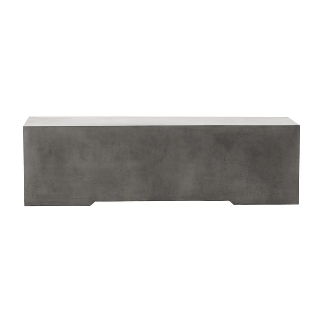 Banc en béton Ceme Couleur gris <span itemprop=
