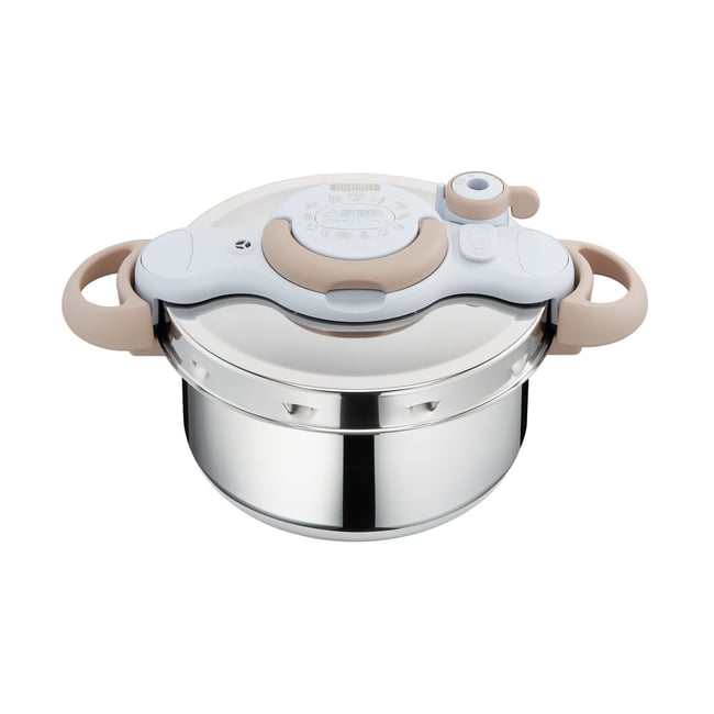 Autocuiseur clipso minut' eco respect 4,5 l gris <span itemprop=