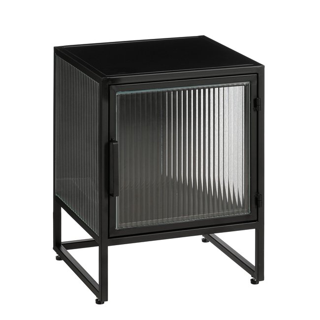 Armoire de rangement H50 cm CLIFTON Couleur noir <span itemprop=