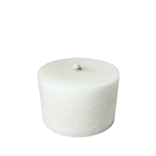 Bougie Blanche pour Extérieur Diam 23 x 15 cm Couleur v002227 <span itemprop=