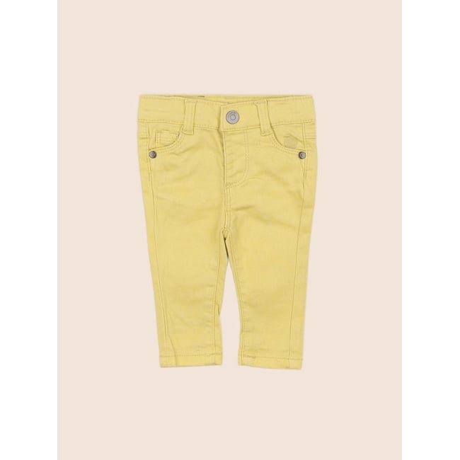 Pantalon - Très bon état jaune <span itemprop=