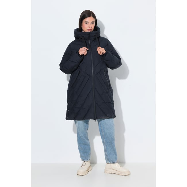 Veste matelassée longue HYPRAR, capuche - ULLA POPKEN