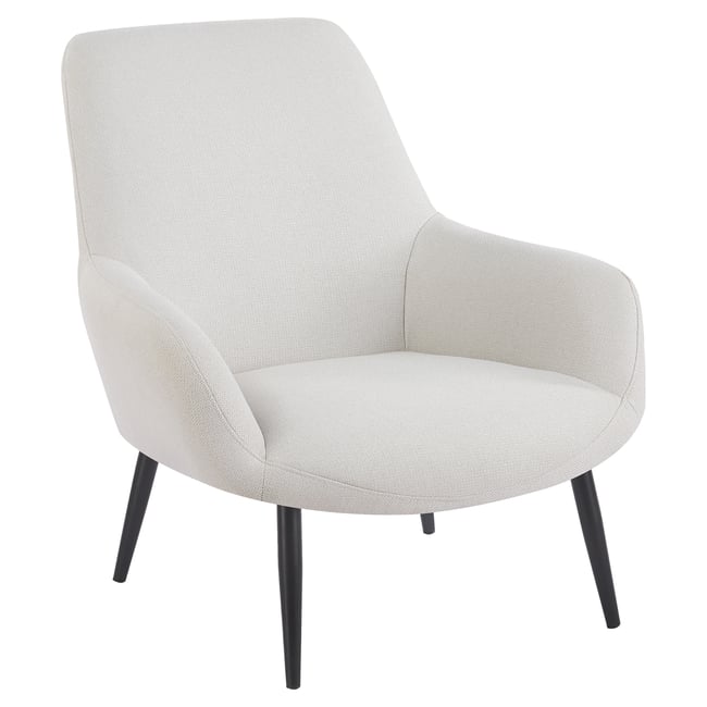 Fauteuil Rembourrée - BERINO Couleur beige <span itemprop=