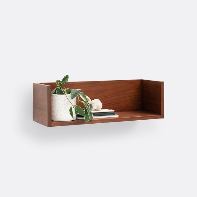 Watford Walnut Wall Shelf walnut LA REDOUTE INTERIEURS