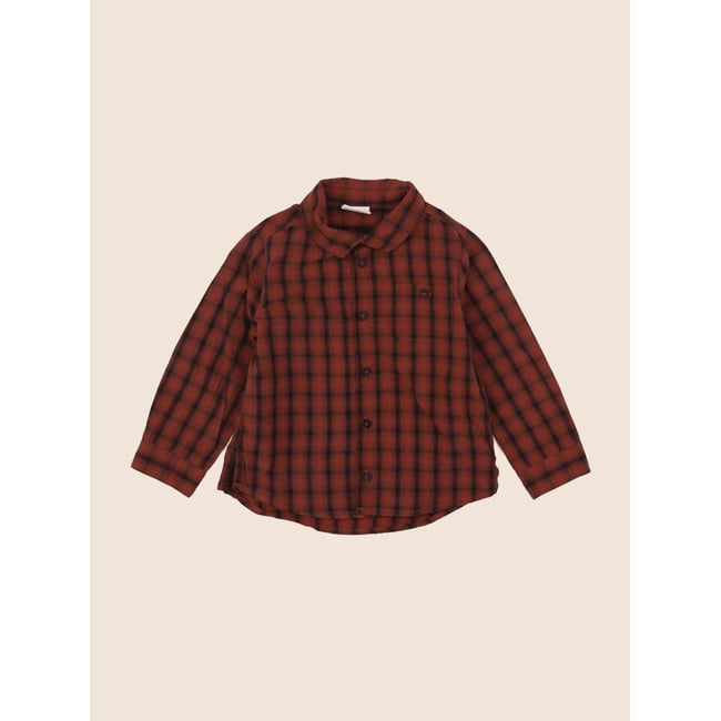 Chemise - Très bon état rouge <span itemprop=