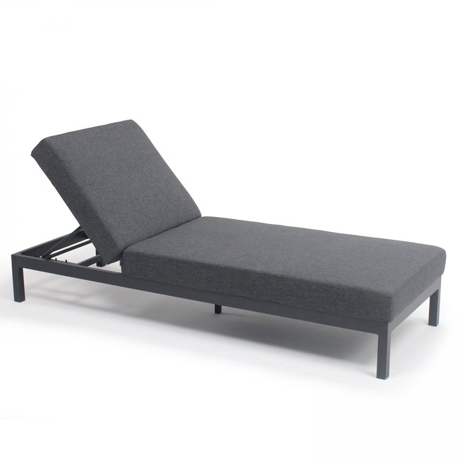Bain de soleil en aluminium avec coussin, GALAPAGOS - OVIALA