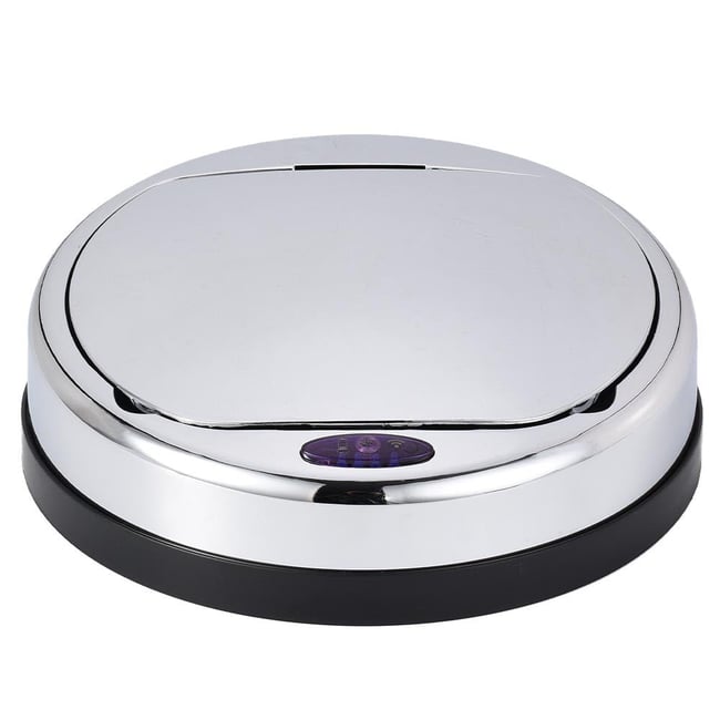 Couvercle de poubelle automatique ARTIC COVER Couleur chrome <span itemprop=