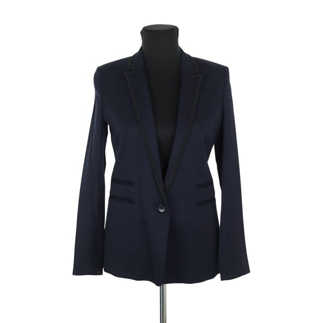Blazer en laine - Très Bon État bleu <span itemprop=