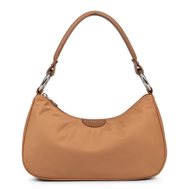 Sac à Main Sequoia En Cuir Bicolore Noir/rouge - Porté épaule - Dimensions 28x23x10 Cm - Occasion Très Bon état