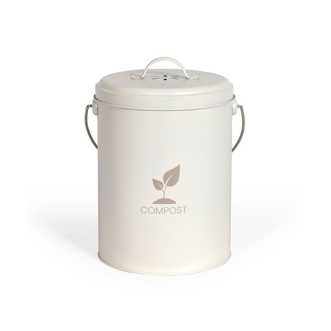 Seau à compost de cuisine 6 L - LIVOO