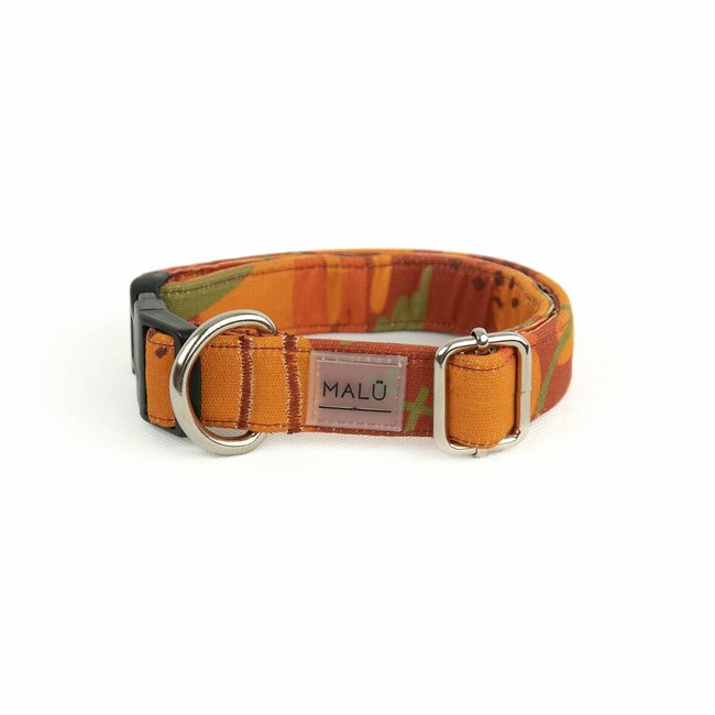 Coleira para cão Nale, Malü Pet Wear vermelho <span itemprop=