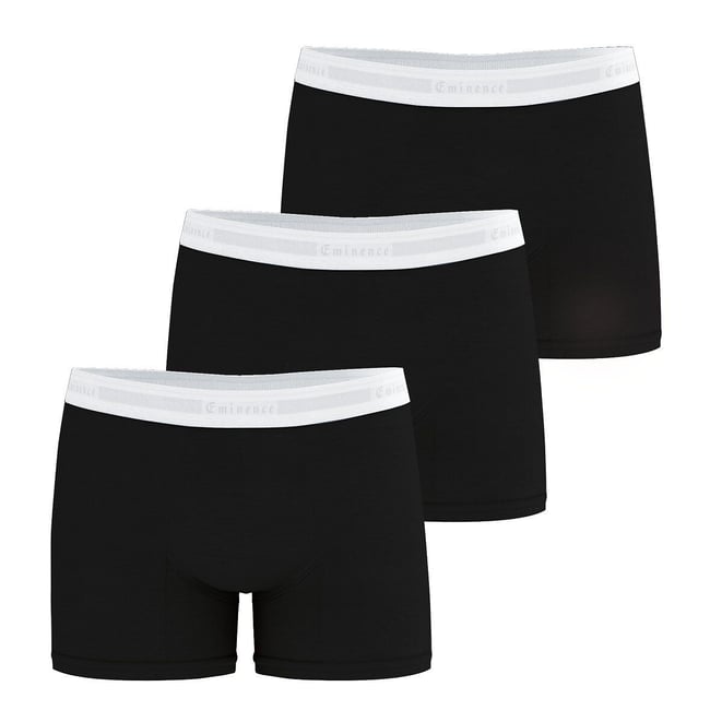Confezione da 3 boxer in tinta unita Tailor - EMINENCE
