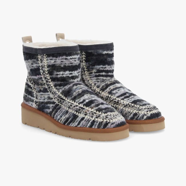 Boots IRIS gris <span itemprop=
