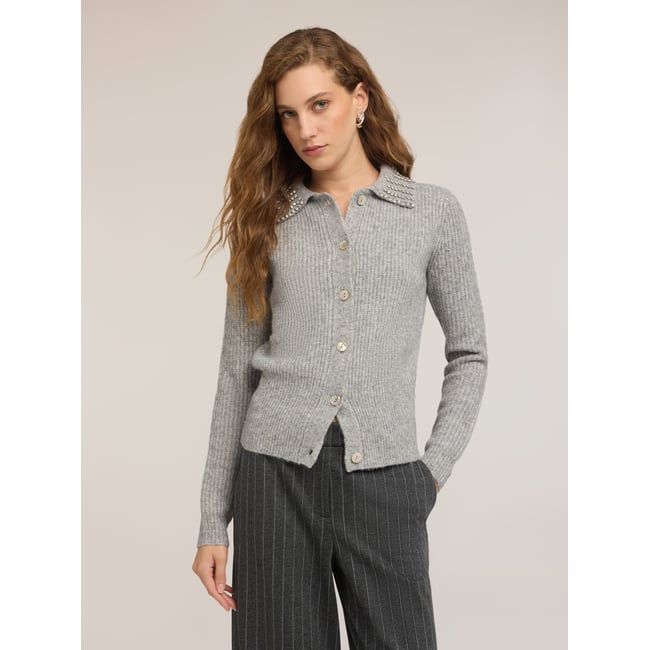 Cardigan avec col bijou - MOTIVI