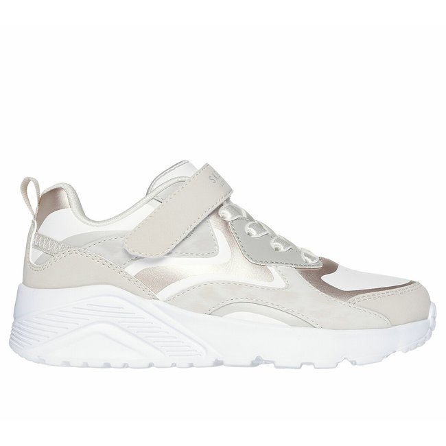 Baskets Uno Lite - Metallic Burst blanc/beige <span itemprop=