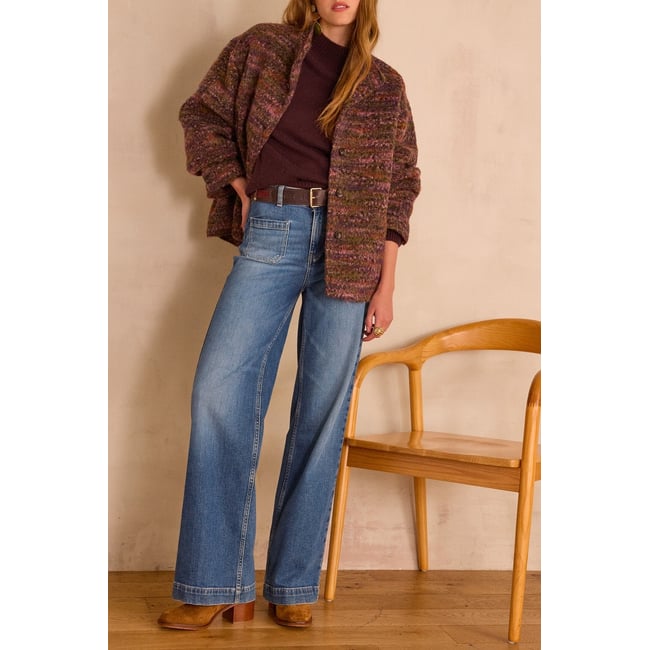 Manteau DUSTIN en coton multicolore <span itemprop=