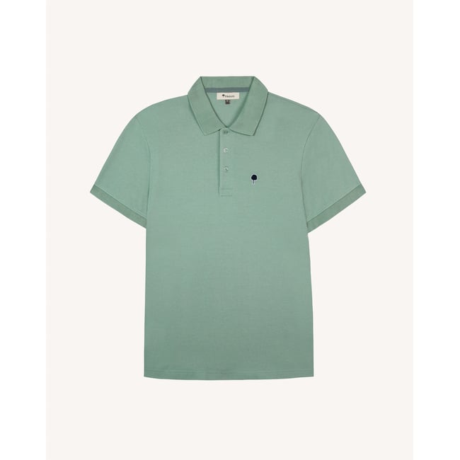 Polo LUMIGNY vert clair <span itemprop=