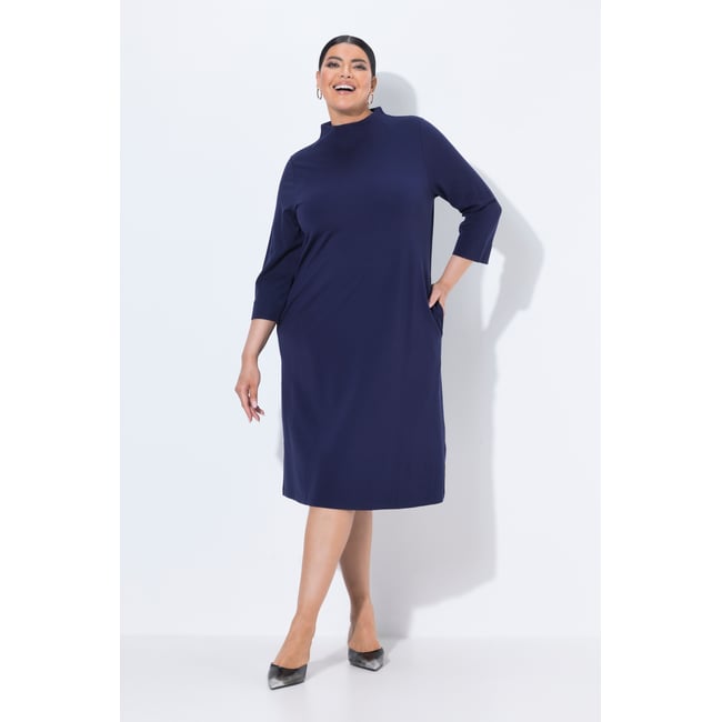 Robe point de Rome, col montant - ULLA POPKEN